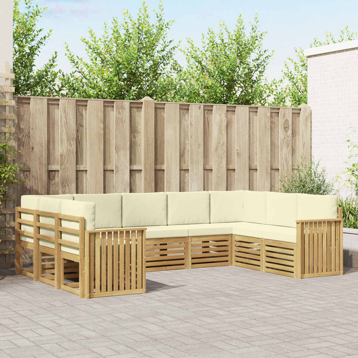 Sofa-Sets Massief Acaciahout is nu te koop bij PeponiXL, paradijselijk wonen!