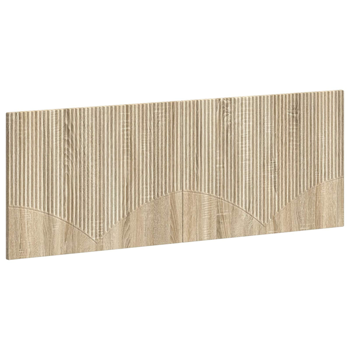 Wandgemonteerd Hoofdeinde HOORN Sonoma Eiken Bewerkt hout is nu te koop bij PeponiXL, paradijselijk wonen!