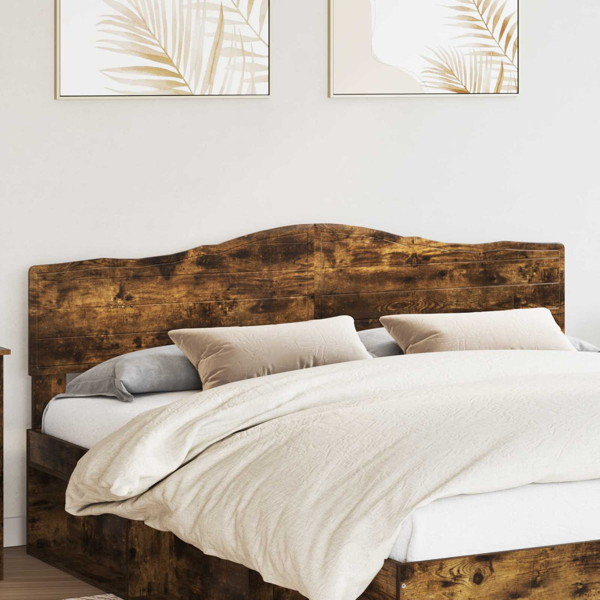 Hoofdbord Gerookt eiken Bewerkt hout is nu te koop bij PeponiXL, paradijselijk wonen!