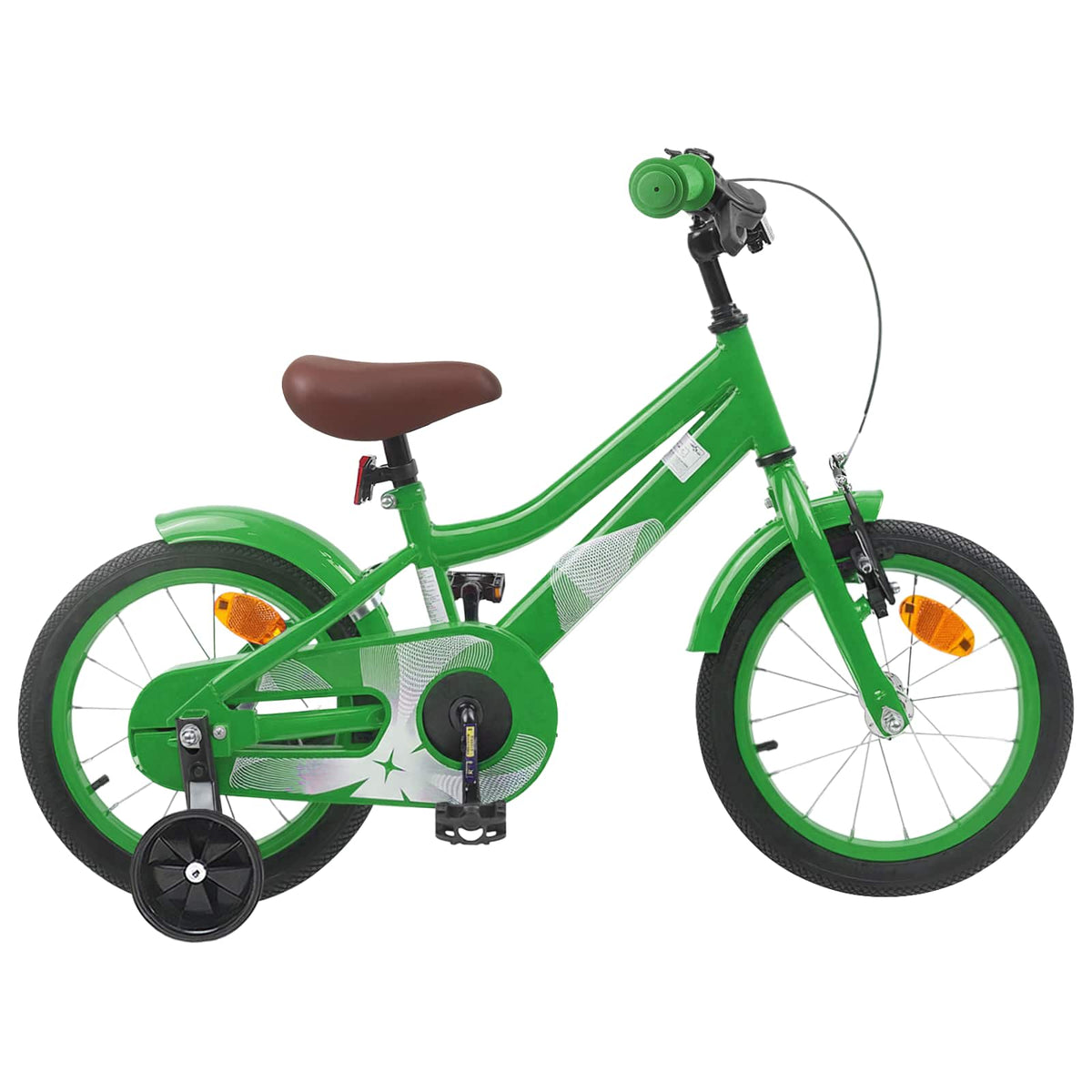 Kinderfiets 14 Inch voor 3-5 jaar oud Groen is nu te koop bij PeponiXL, paradijselijk wonen!