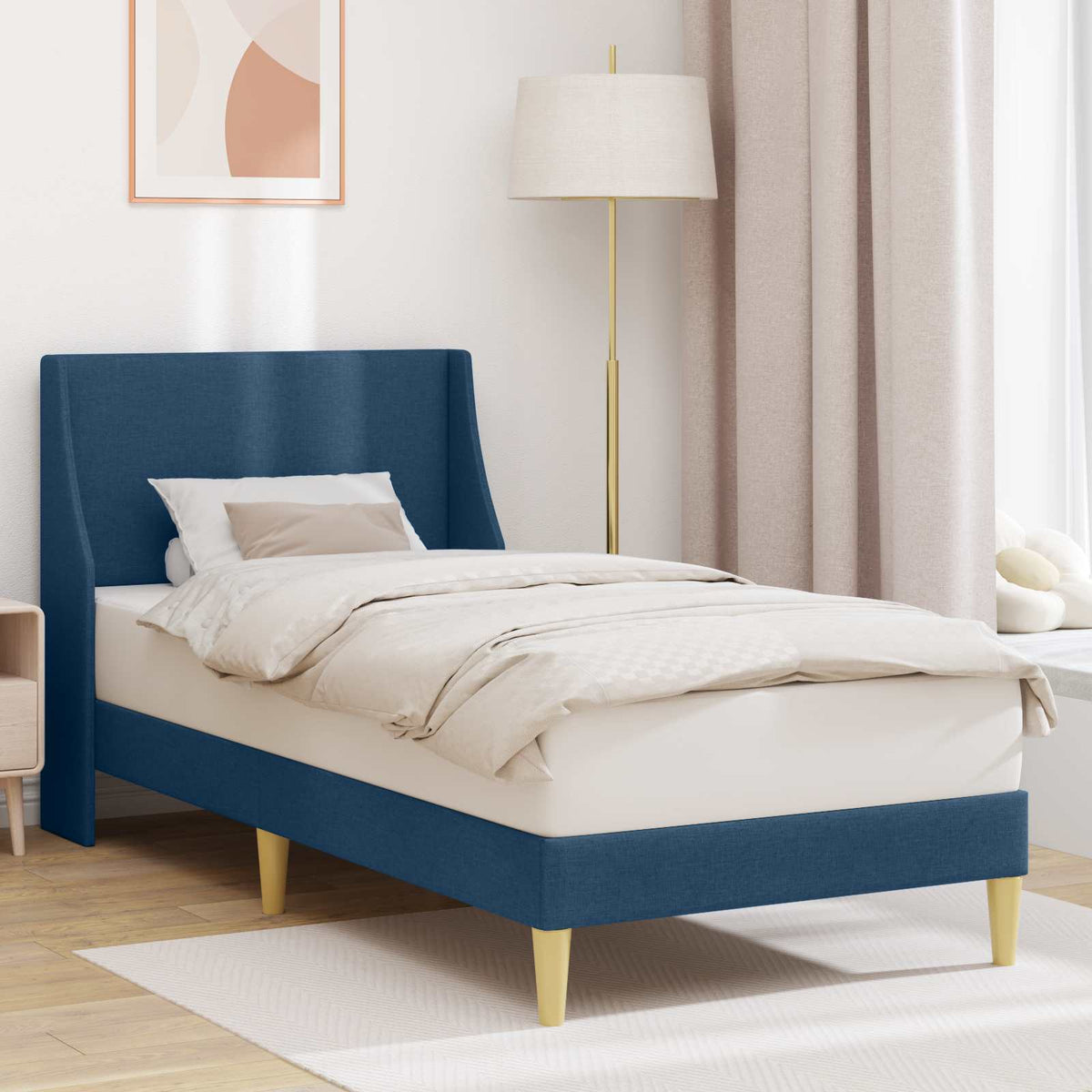Bedframe met hoofdeinde aansluitplaat is nu te koop bij PeponiXL, paradijselijk wonen!