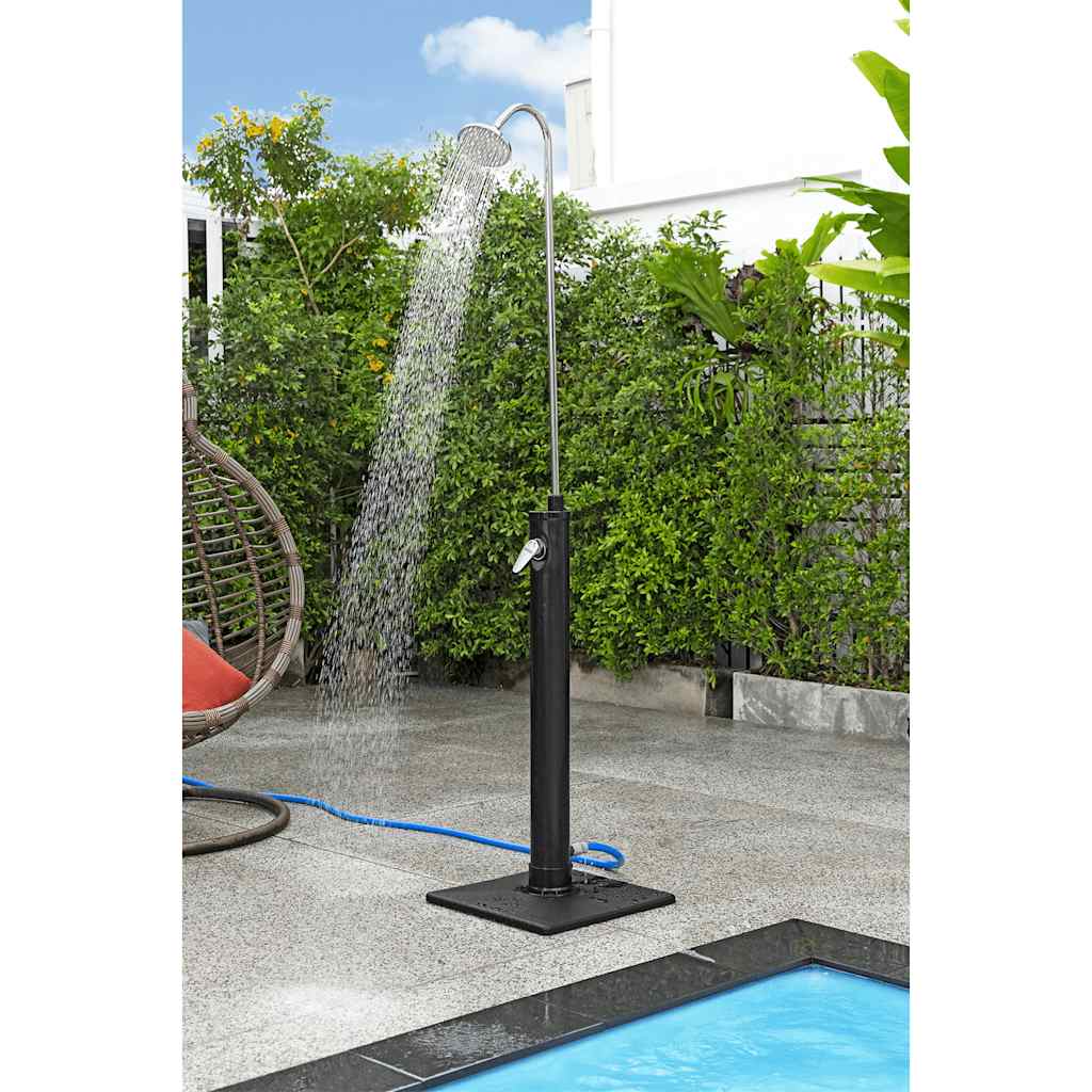 Buitendouche Solar Flow 8 L zwart is nu te koop bij PeponiXL, paradijselijk wonen!