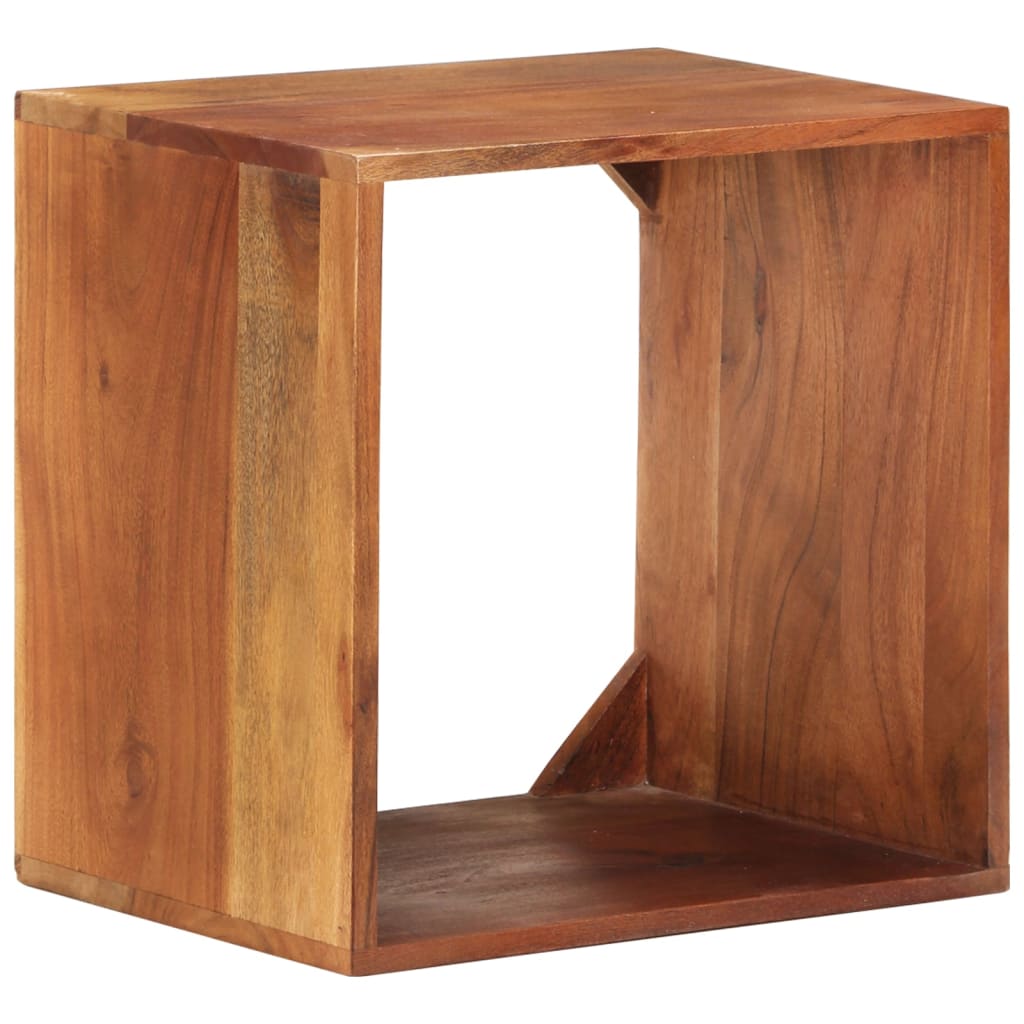 Wandschap 40x30x40 cm massief acaciahout is nu te koop bij PeponiXL, paradijselijk wonen!
