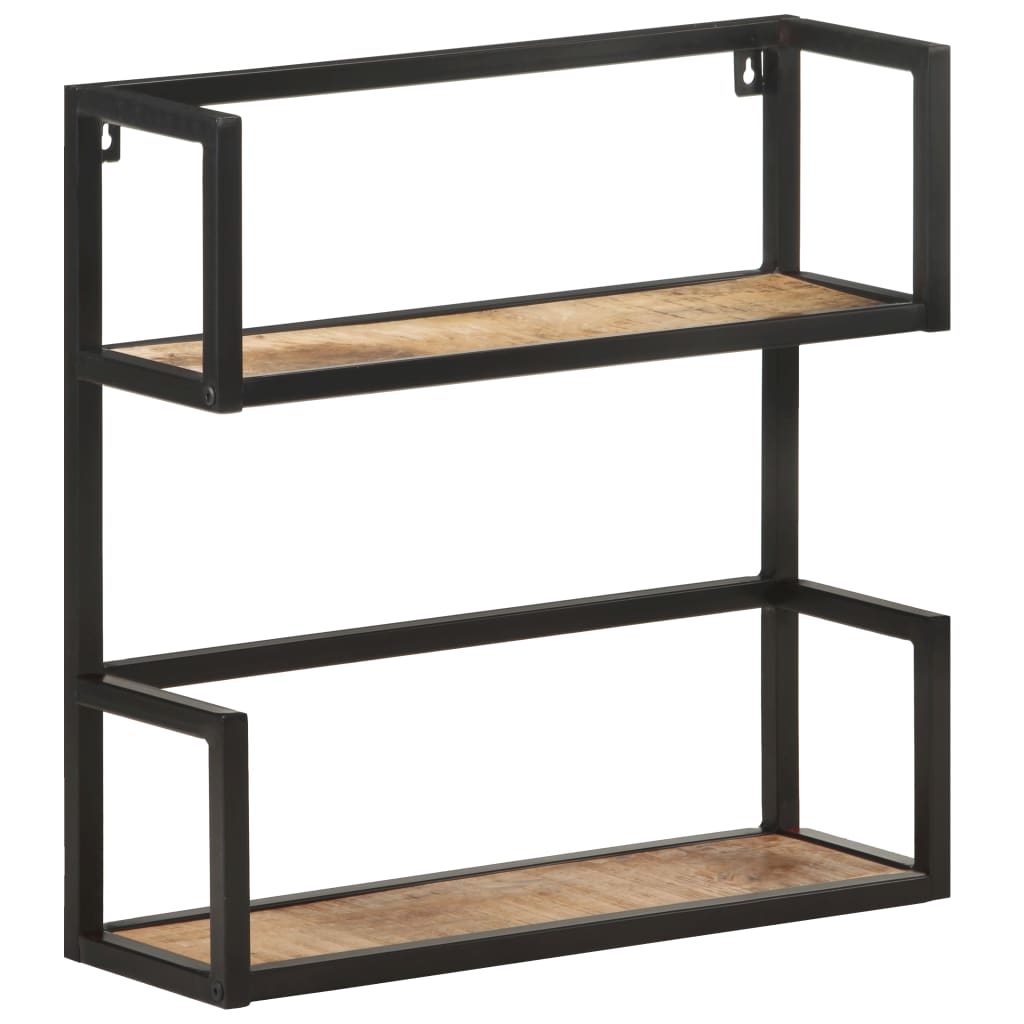 Wandrek 60x20x60 cm ruw mangohout is nu te koop bij PeponiXL, paradijselijk wonen!