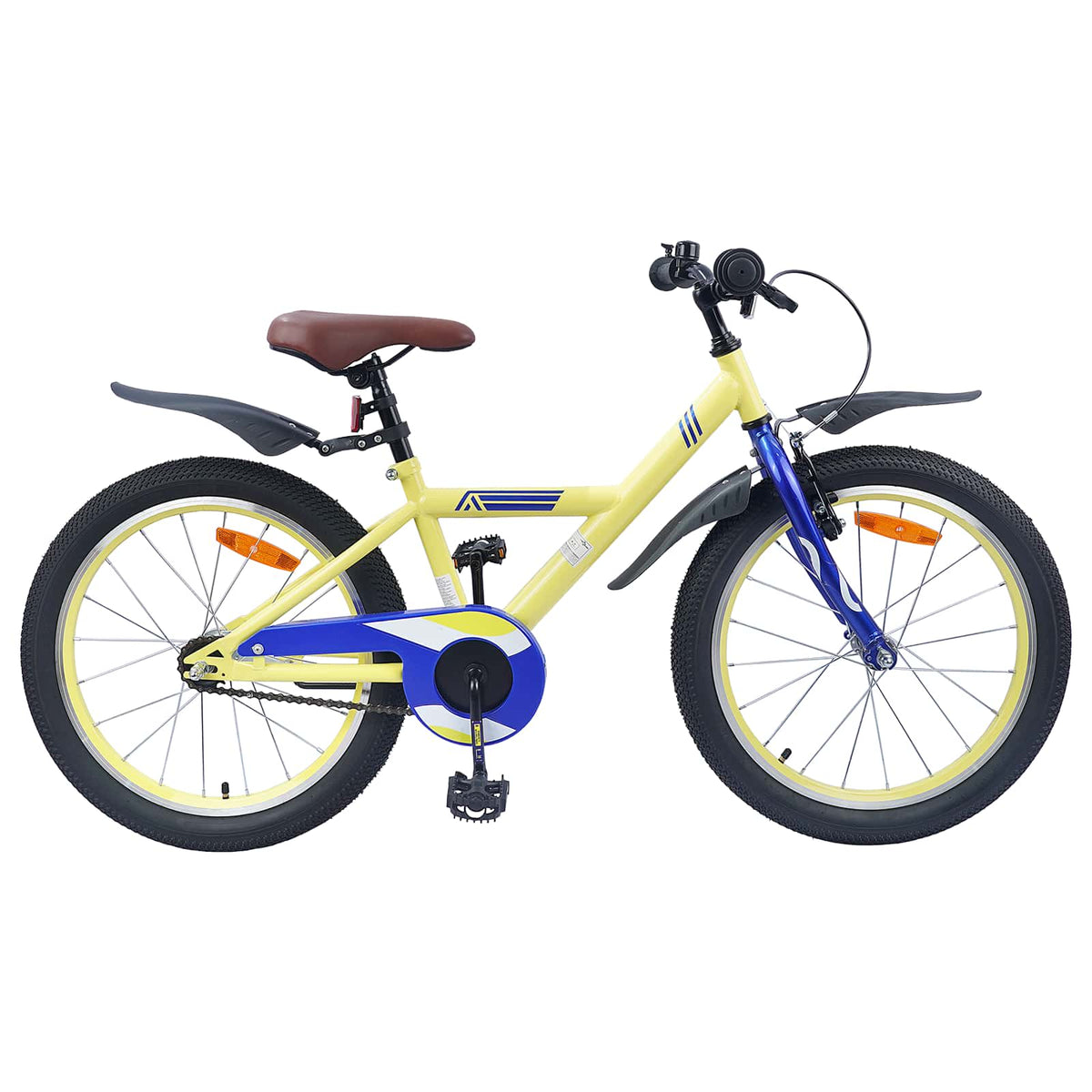 Kinderfiets 20 Inch voor 6-11 jaar oud Geel is nu te koop bij PeponiXL, paradijselijk wonen!