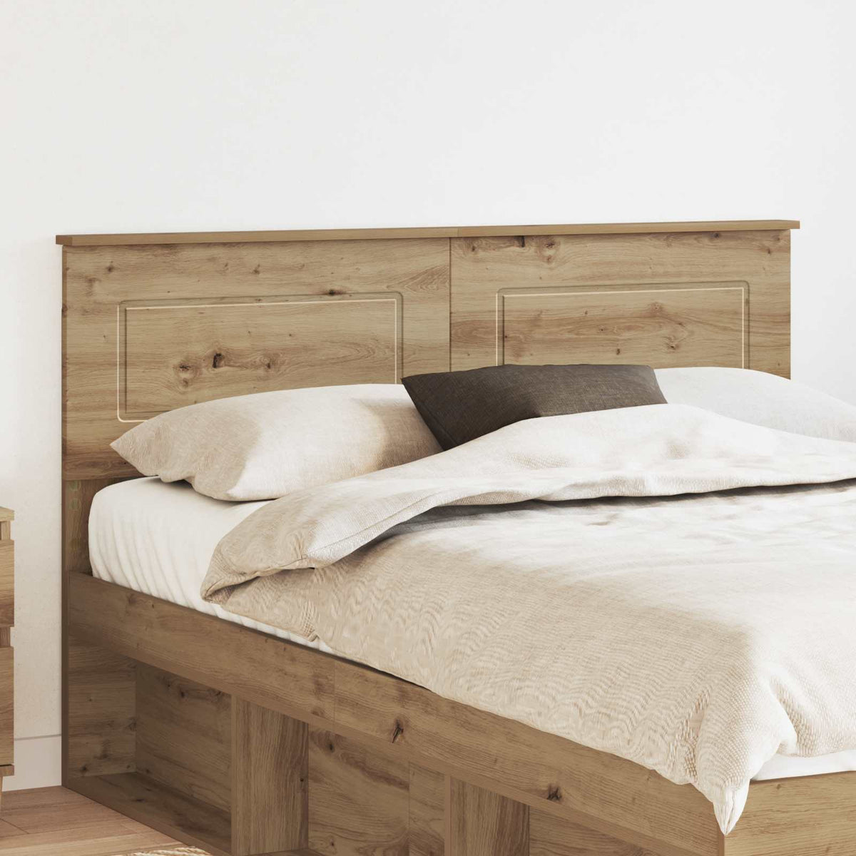 Hoofdbord Artisan Eiken Bewerkt hout is nu te koop bij PeponiXL, paradijselijk wonen!
