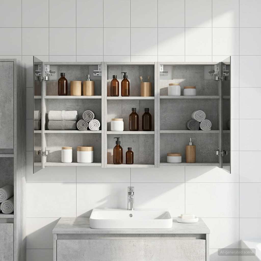 Badkamerkastenset 3 st 110 x 10,5 x 60,5 cm Bewerkt hout is nu te koop bij PeponiXL, paradijselijk wonen!