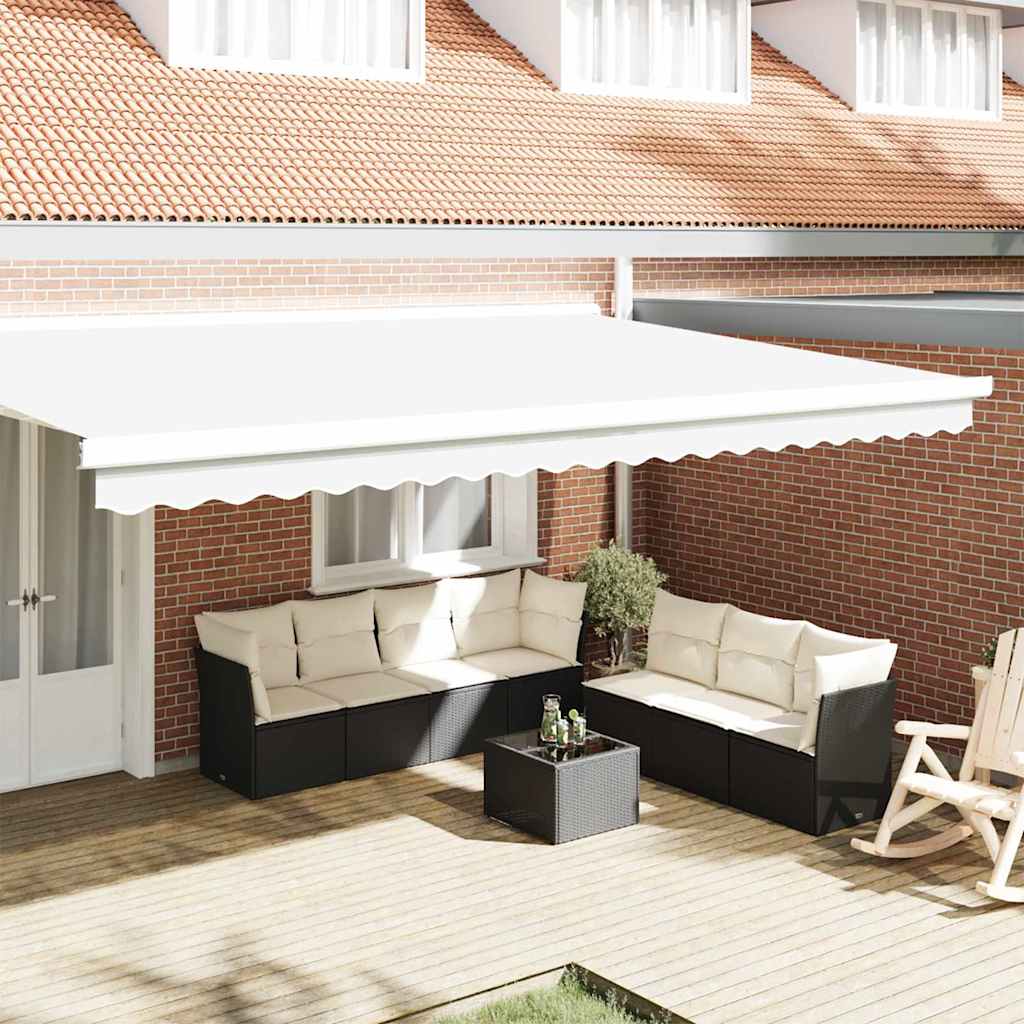 Markies Valance Wit 480 x 20 cm Canvas is nu te koop bij PeponiXL, paradijselijk wonen!