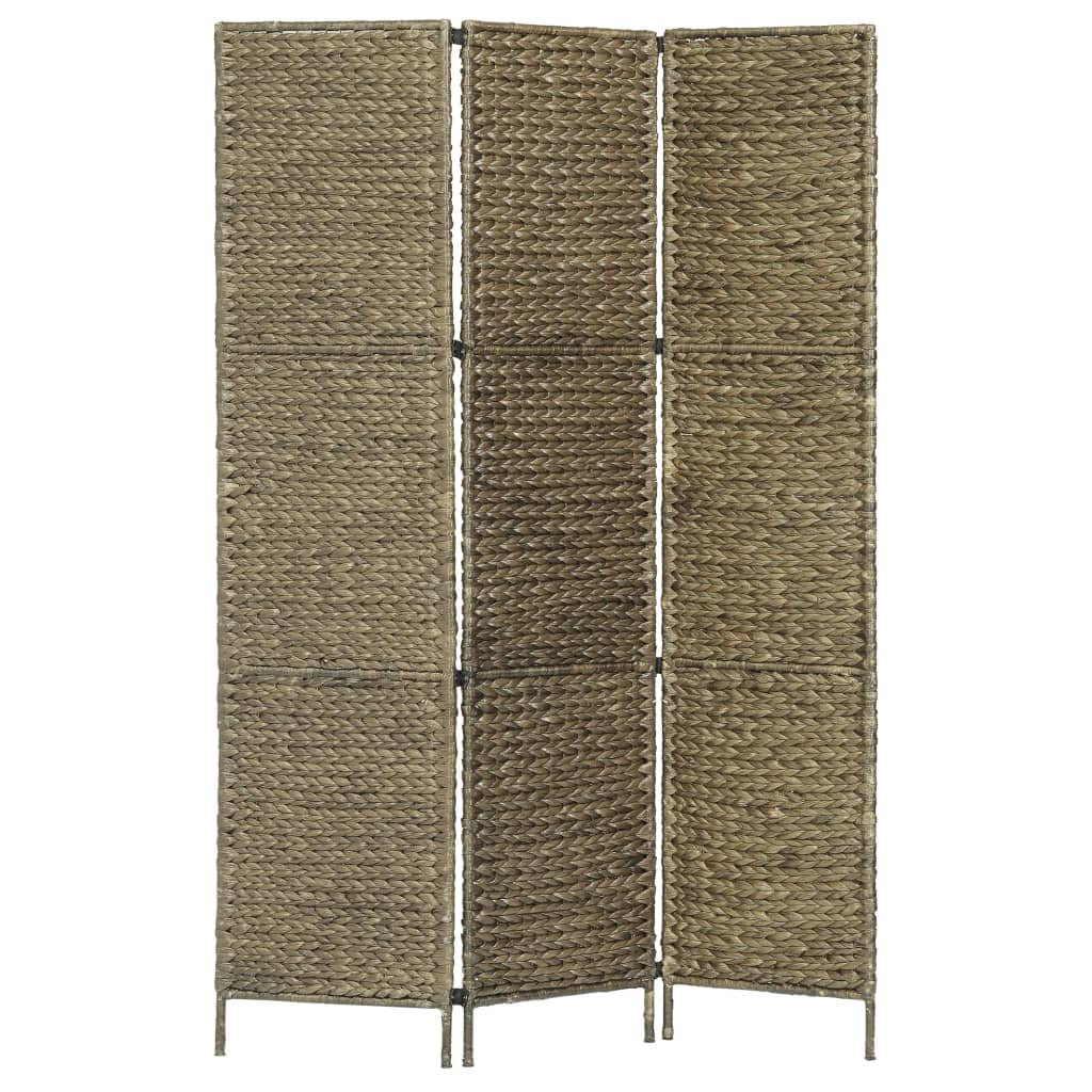Kamerscherm met 3 panelen 116x160 cm waterhyacint bruin is nu te koop bij PeponiXL, paradijselijk wonen!
