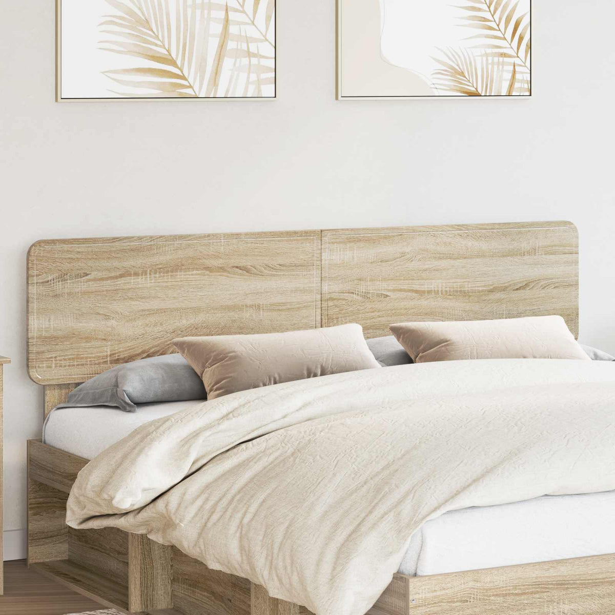 Hoofdbord Sonoma Eiken Bewerkt hout is nu te koop bij PeponiXL, paradijselijk wonen!