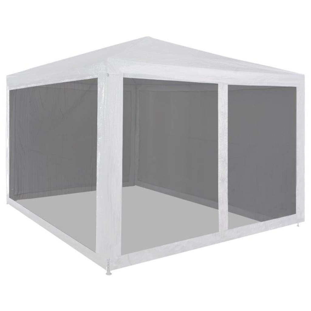 Partytent met 4 mesh zijwanden 3x3 m is nu te koop bij PeponiXL, paradijselijk wonen!