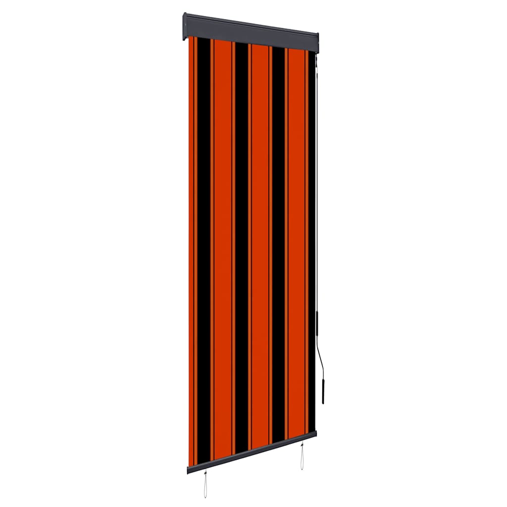 Rolgordijn voor buiten 60x250 cm oranje en bruin is nu te koop bij PeponiXL, paradijselijk wonen!