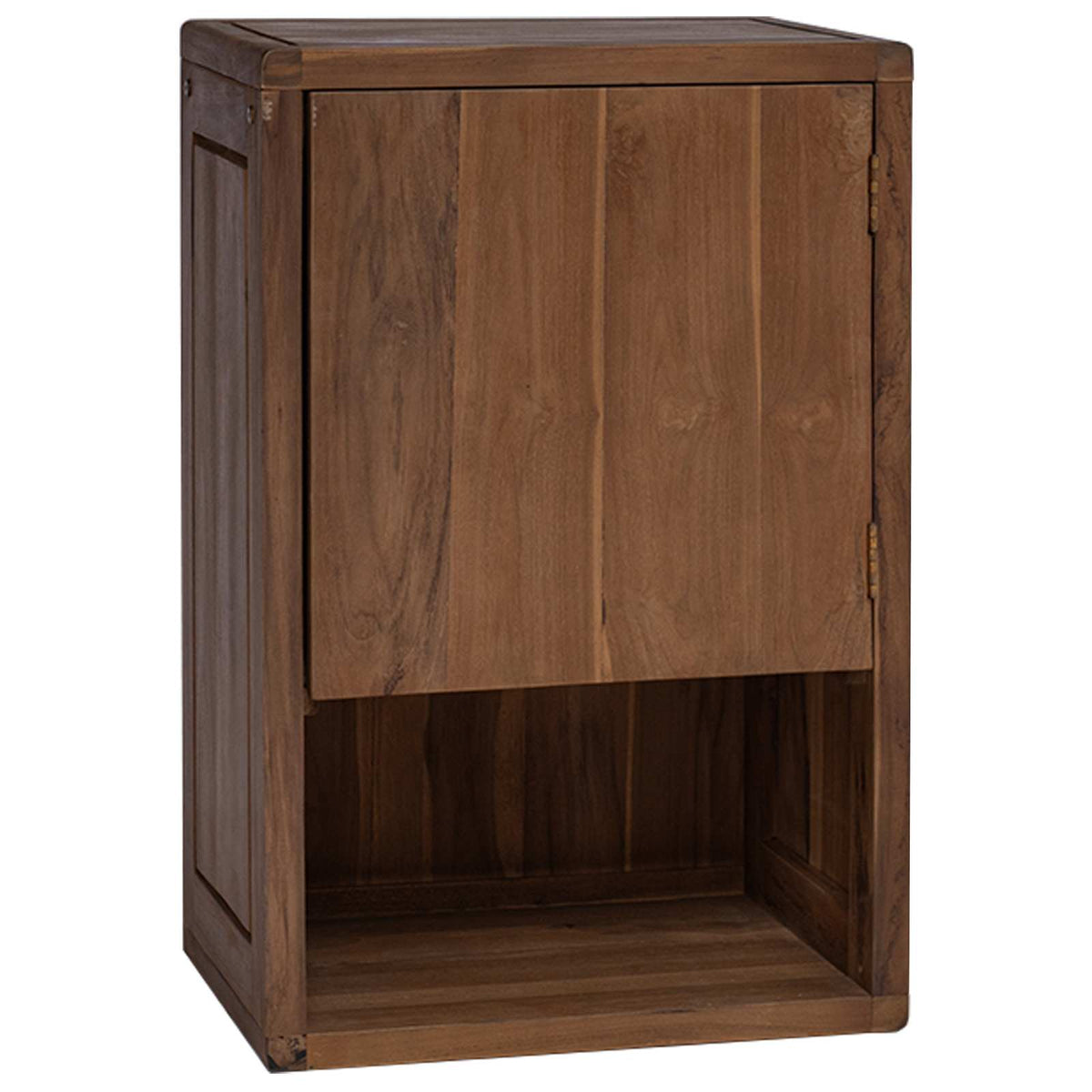 Badkamer Zijkast Naturel 45 x 30 x 70 cm Massief Teakhout is nu te koop bij PeponiXL, paradijselijk wonen!
