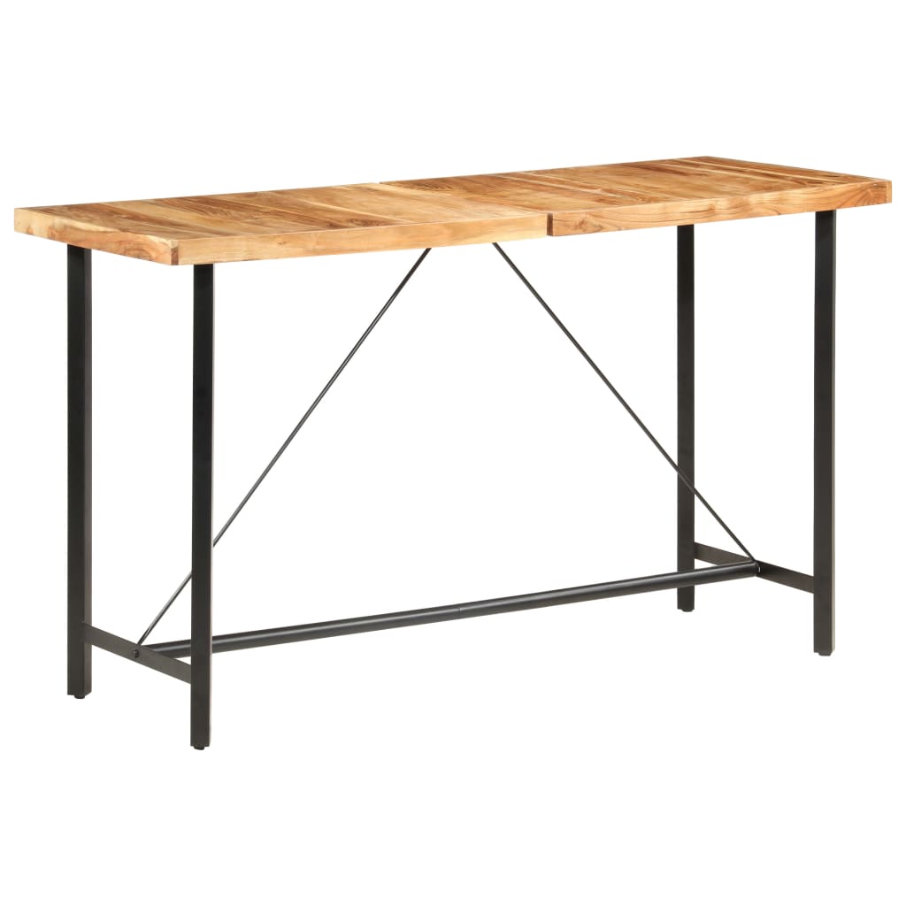 Bartafel 180x70x107 cm massief acaciahout is nu te koop bij PeponiXL, paradijselijk wonen!