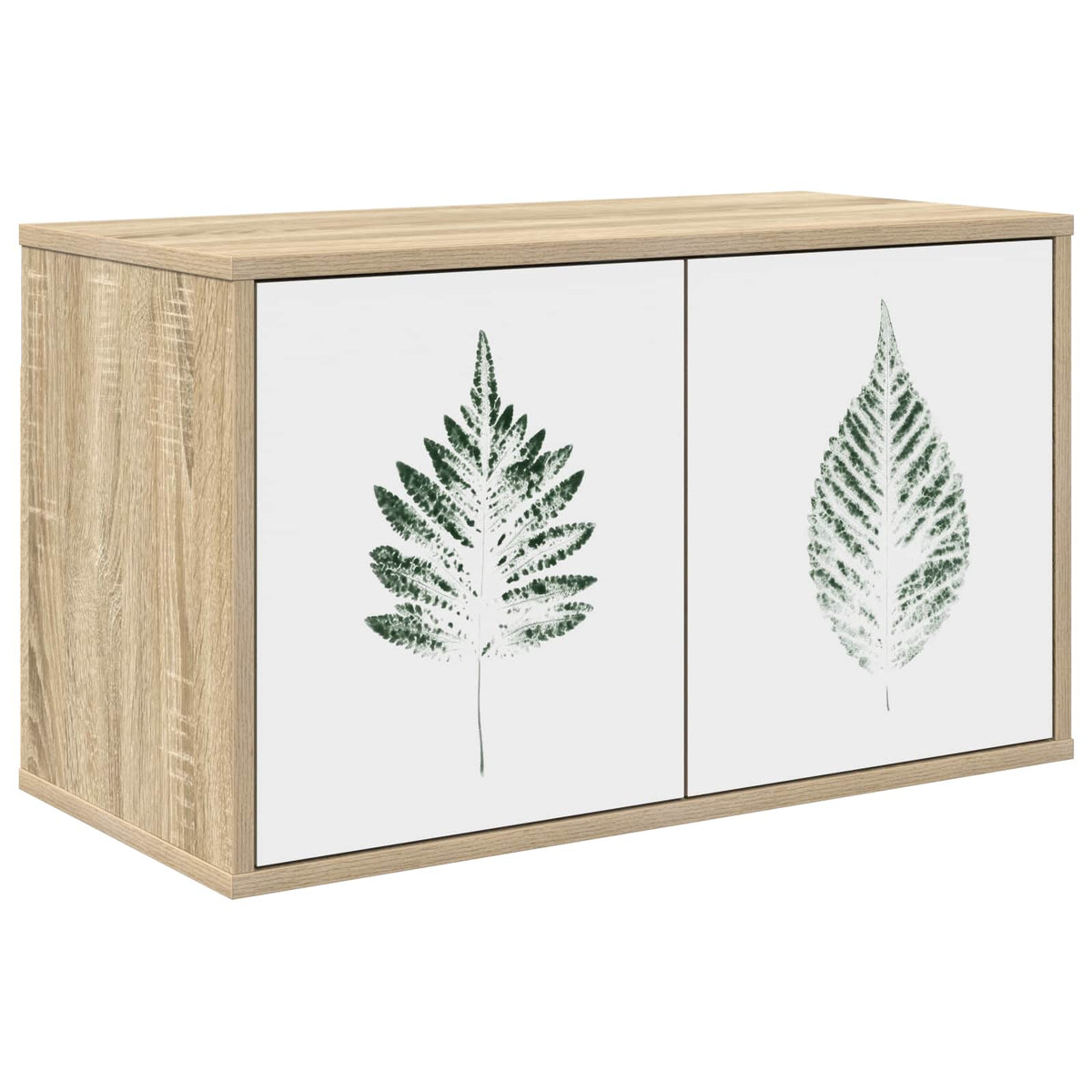 Wandgemonteerd tv-meubel HANAU 69 x 33 x 40 cm Sonoma Eiken is nu te koop bij PeponiXL, paradijselijk wonen!
