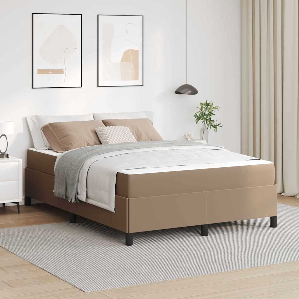 Bedframe Cappuccino 160 x 200 cm Stof is nu te koop bij PeponiXL, paradijselijk wonen!