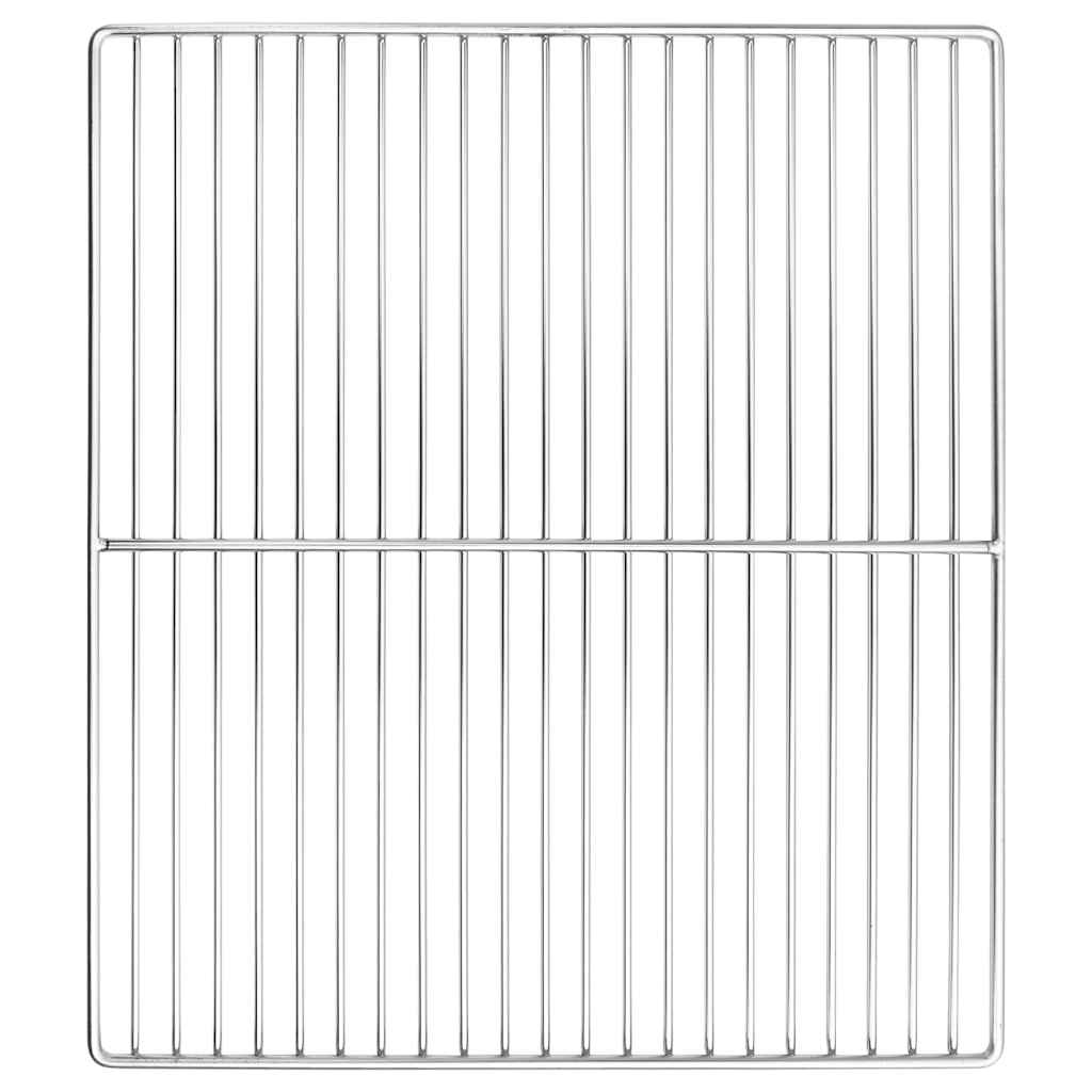 Grillrooster Zilver 45 x 40 cm Roestvrij staal is nu te koop bij PeponiXL, paradijselijk wonen!