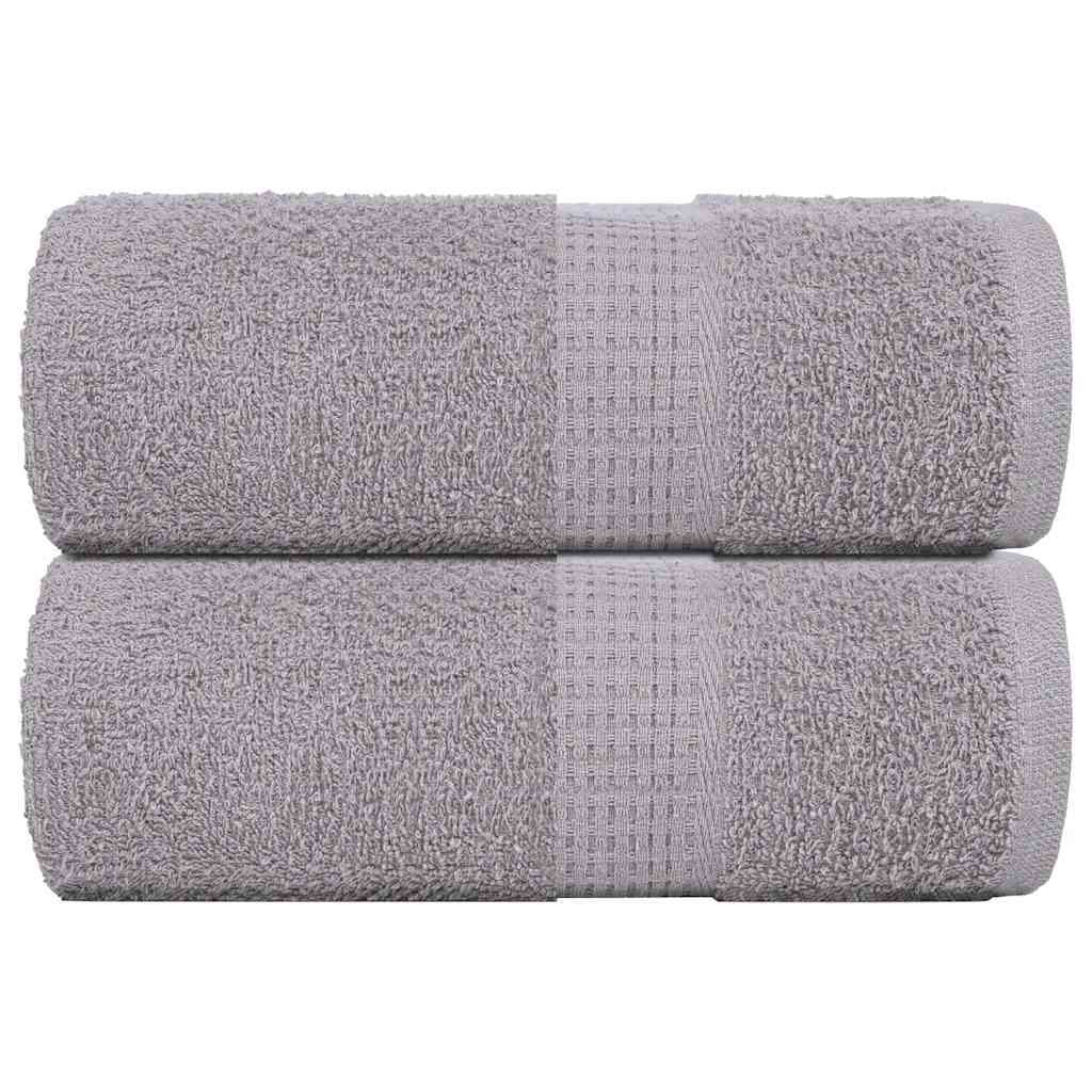 Washandjes FROGN 2 st 30x30 cm 360 g/m² grijs is nu te koop bij PeponiXL, paradijselijk wonen!
