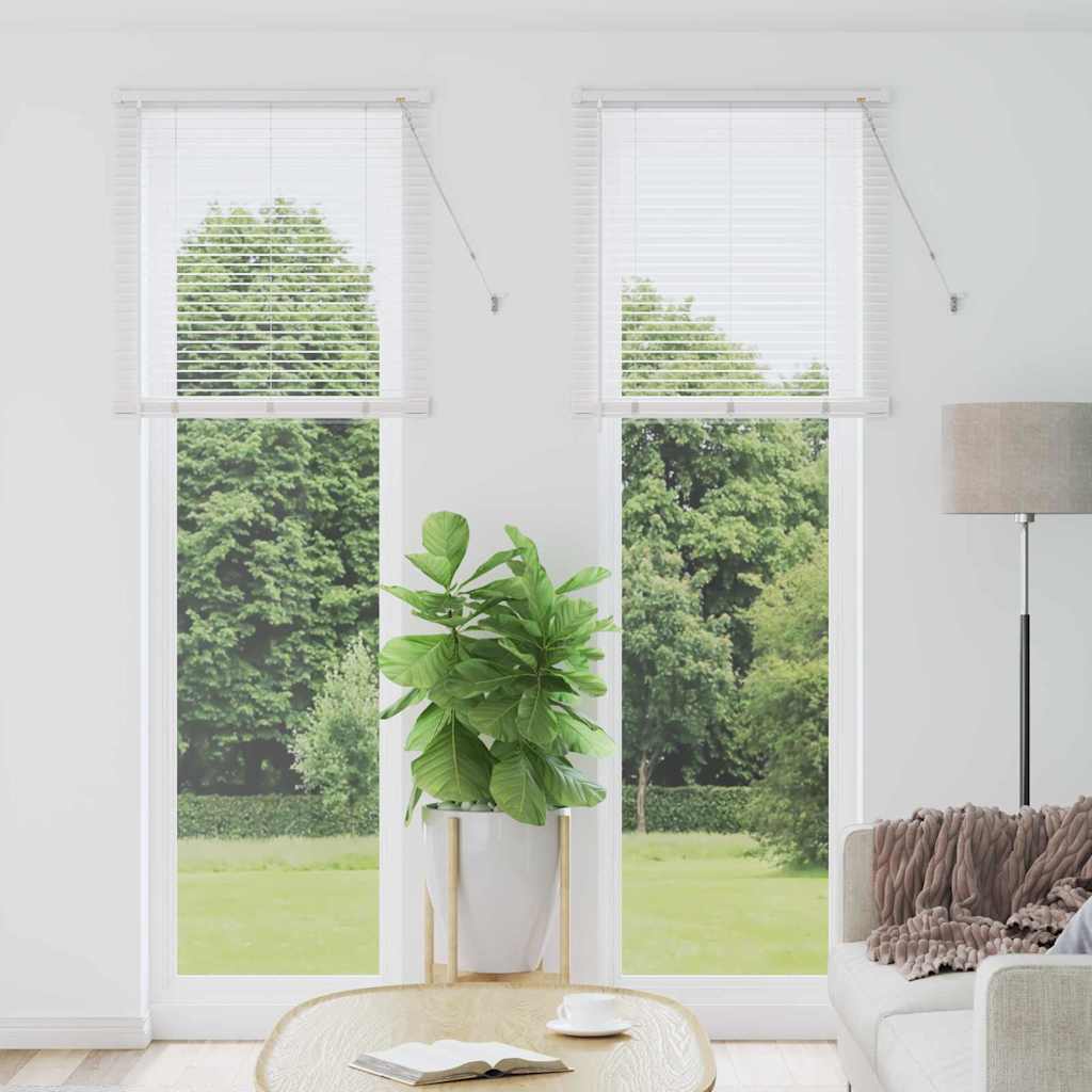 Venetiaanse Jaloezieën Wit 220 x 80 cm Aluminium is nu te koop bij PeponiXL, paradijselijk wonen!