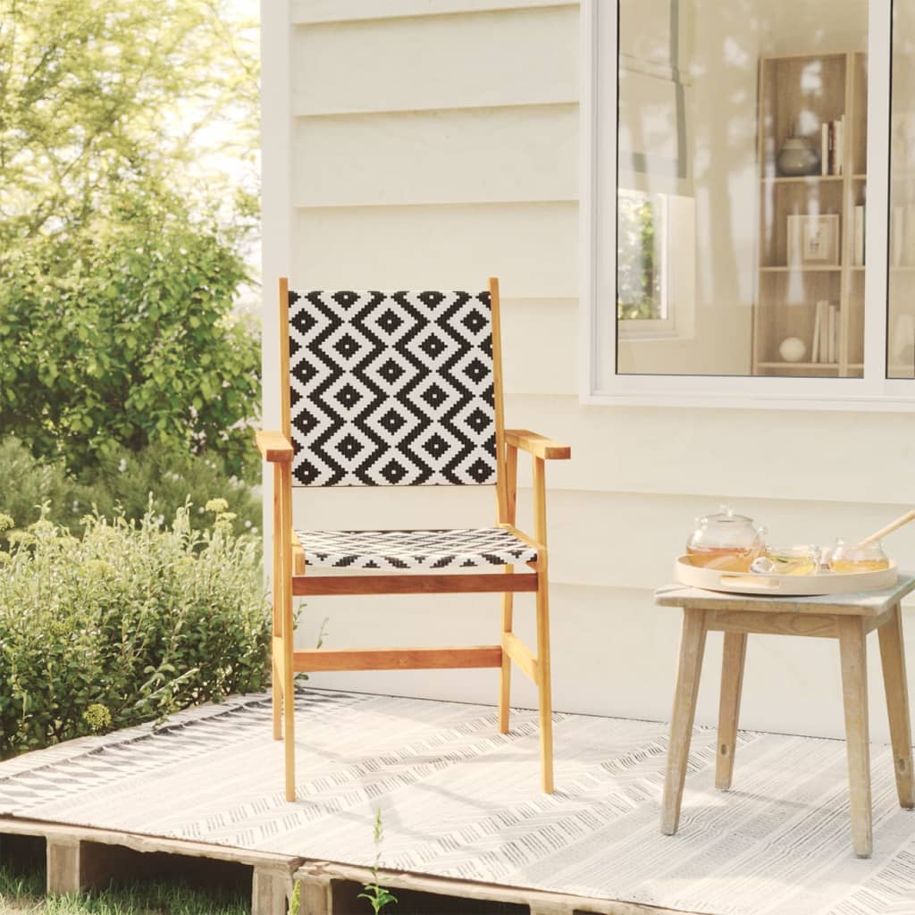 Tuinstoelen 4 stuks massief acaciahout is nu te koop bij PeponiXL, paradijselijk wonen!