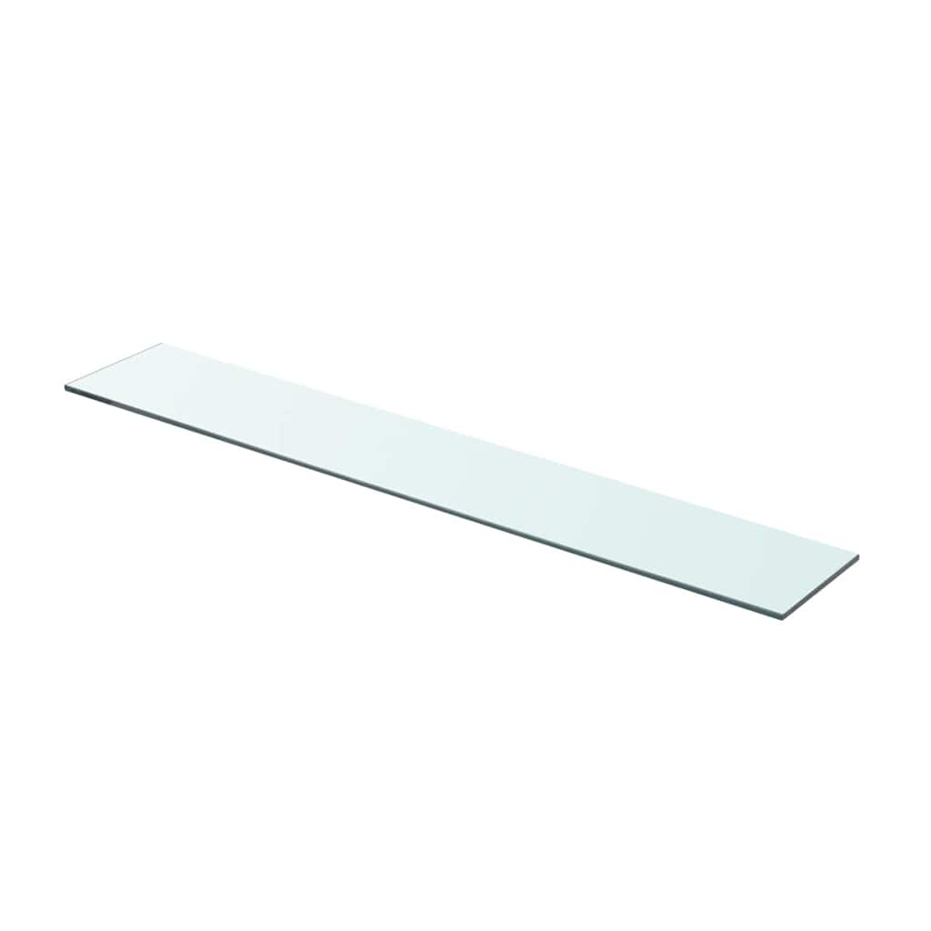 Wandschap transparant 80x12 cm glas is nu te koop bij PeponiXL, paradijselijk wonen!