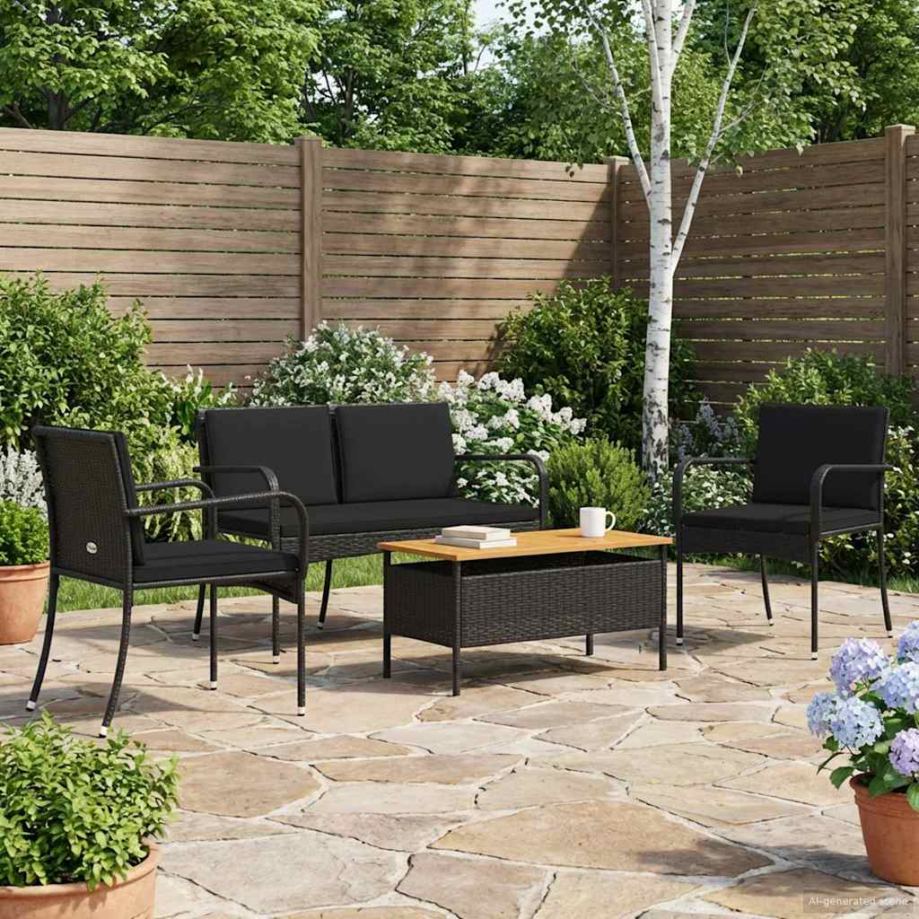 Tuin set met kussen staal is nu te koop bij PeponiXL, paradijselijk wonen!