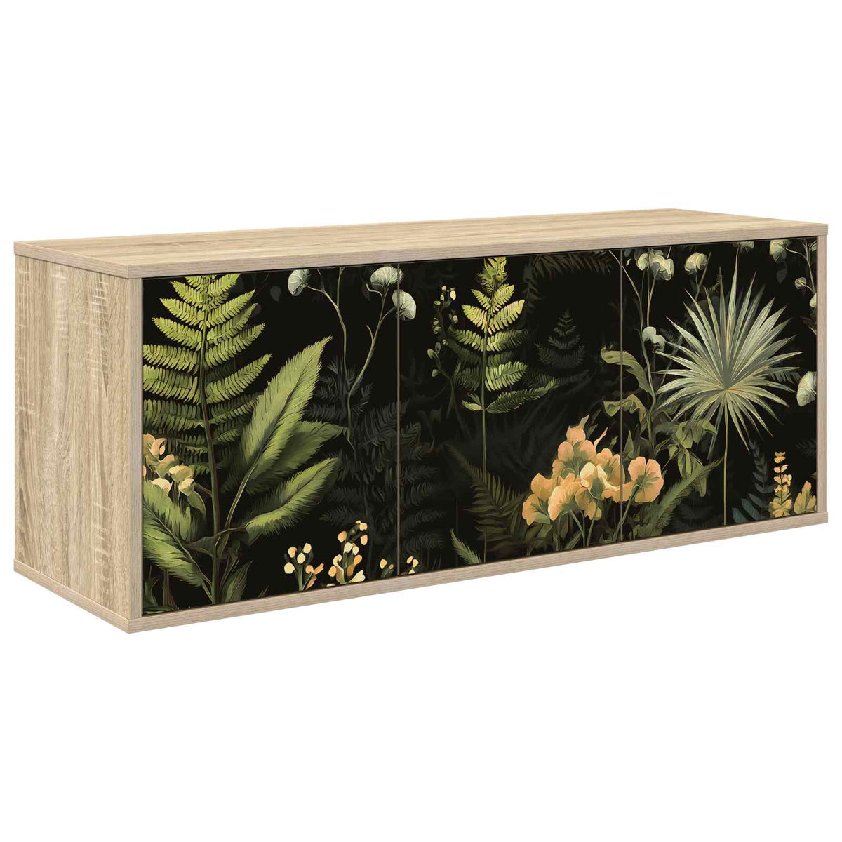 Wandgemonteerd tv-meubel RHENEN 102 x 33 x 40 cm Sonoma Eiken is nu te koop bij PeponiXL, paradijselijk wonen!