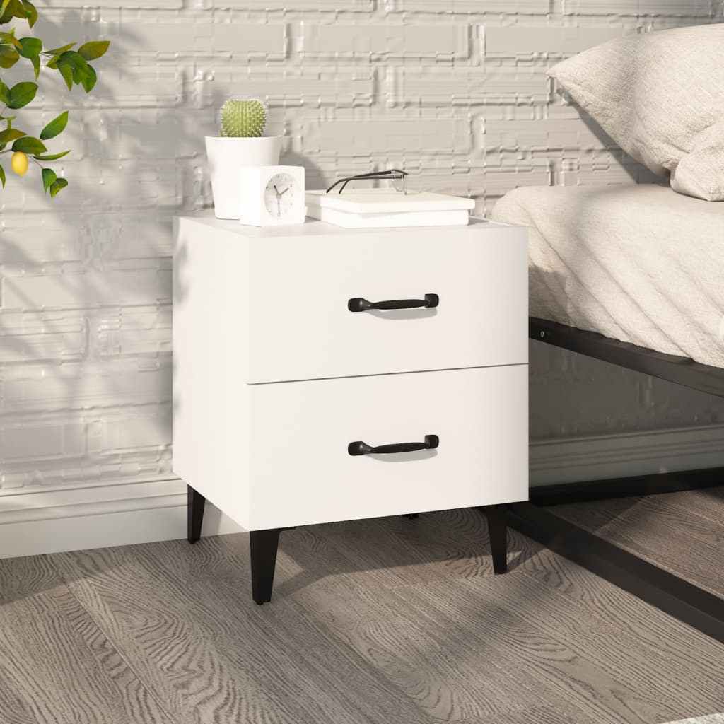 Nachtkastje 40x35x47,5 cm wit is nu te koop bij PeponiXL, paradijselijk wonen!