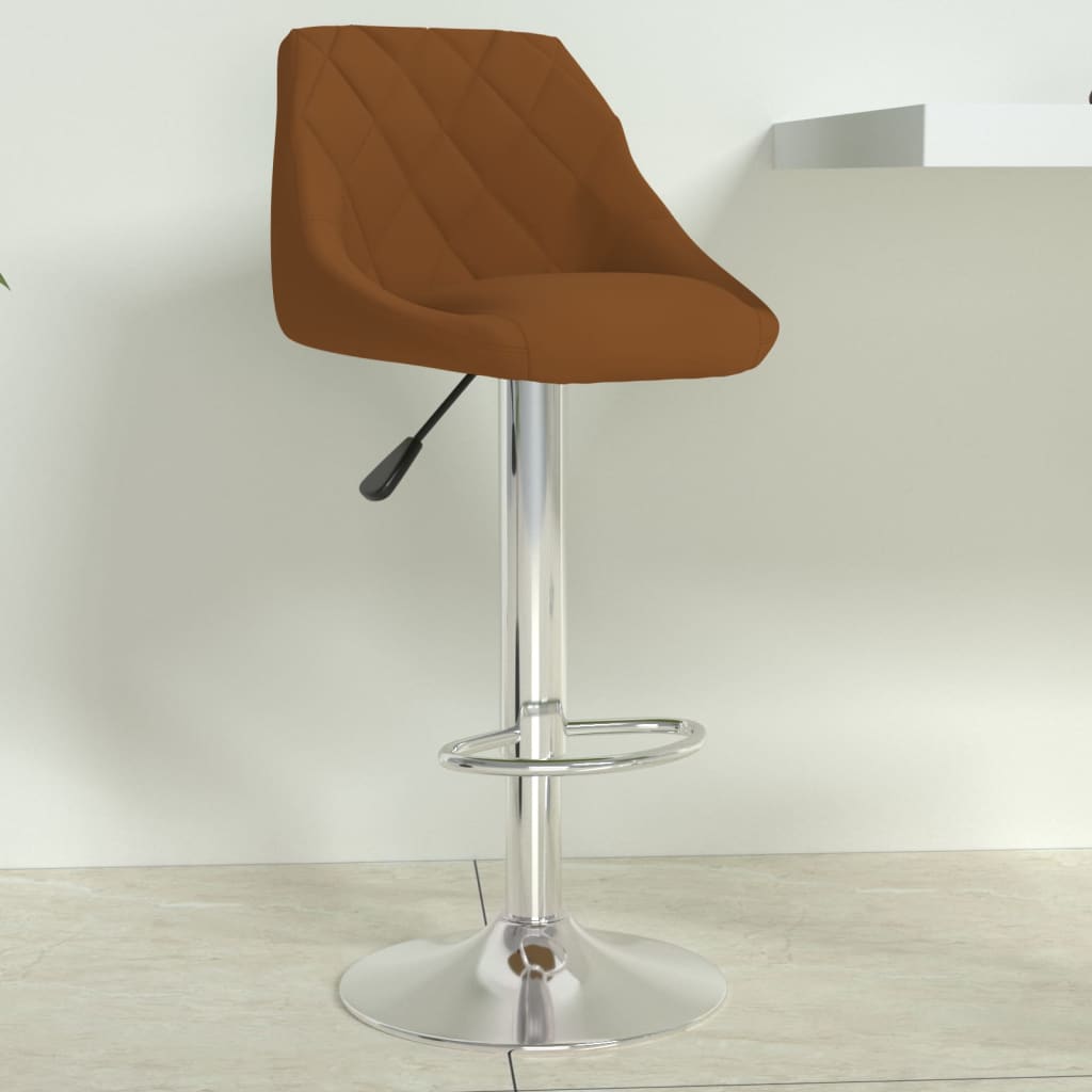 Barkruk fluweel bruin is nu te koop bij PeponiXL, paradijselijk wonen!
