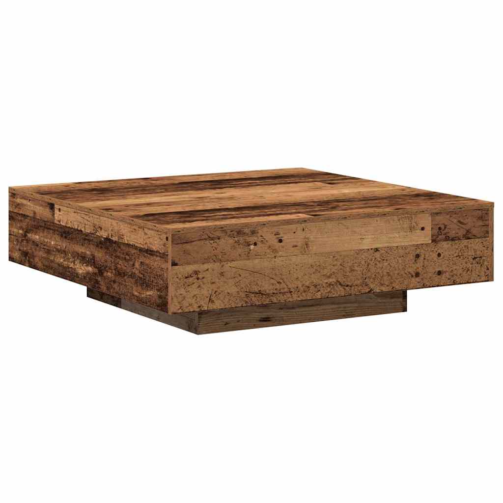 Salontafel Oud Hout 100 x 100 x 31 cm is nu te koop bij PeponiXL, paradijselijk wonen!