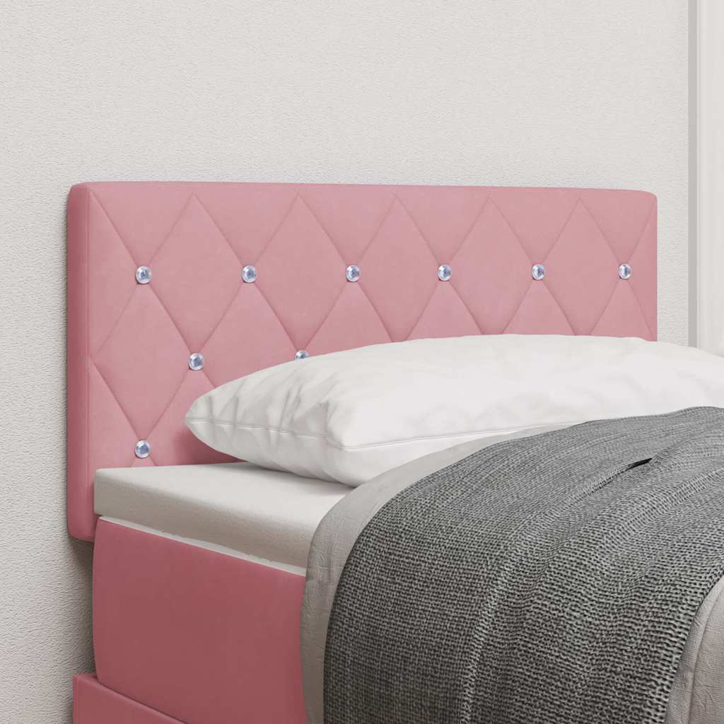 Hoofdbord Roze 80 cm Fluweel is nu te koop bij PeponiXL, paradijselijk wonen!