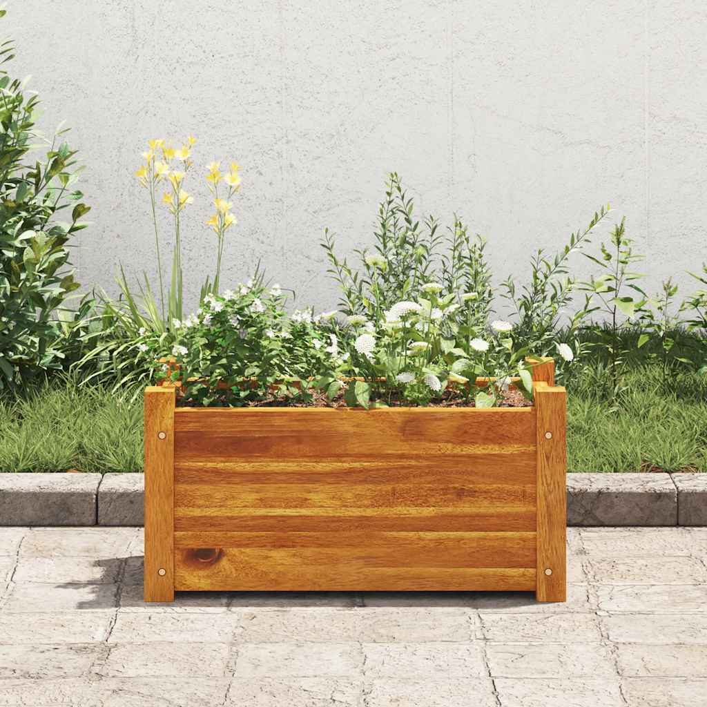 Plantenbak verhoogd 50x25x25 cm acaciahout is nu te koop bij PeponiXL, paradijselijk wonen!