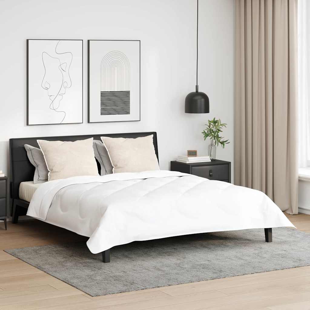 Hoofdkussen met kussen 2 pcs Wit 79 x 60 x 20 cm Polyester is nu te koop bij PeponiXL, paradijselijk wonen!