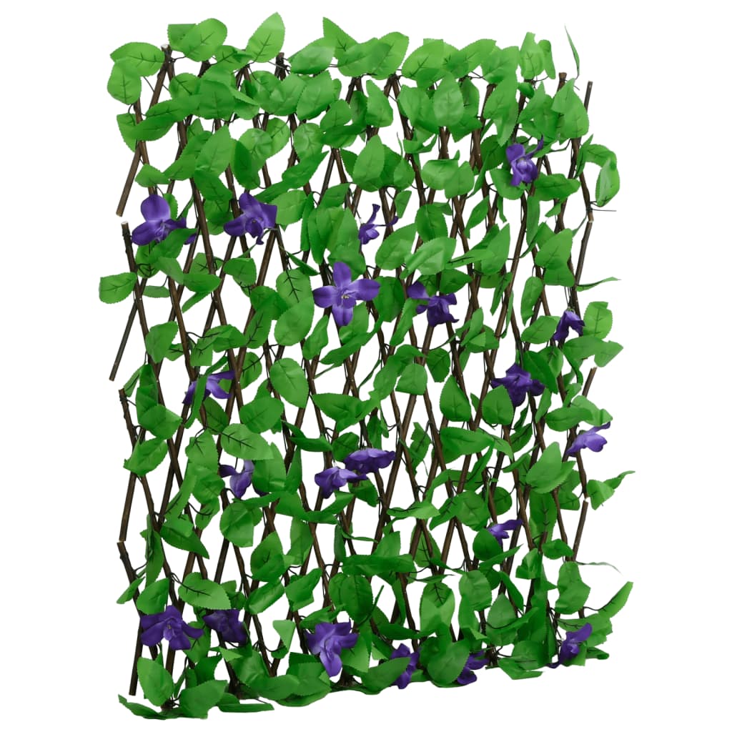 Kunstplant klimop op latwerk uittrekbaar 180x70 cm groen is nu te koop bij PeponiXL, paradijselijk wonen!