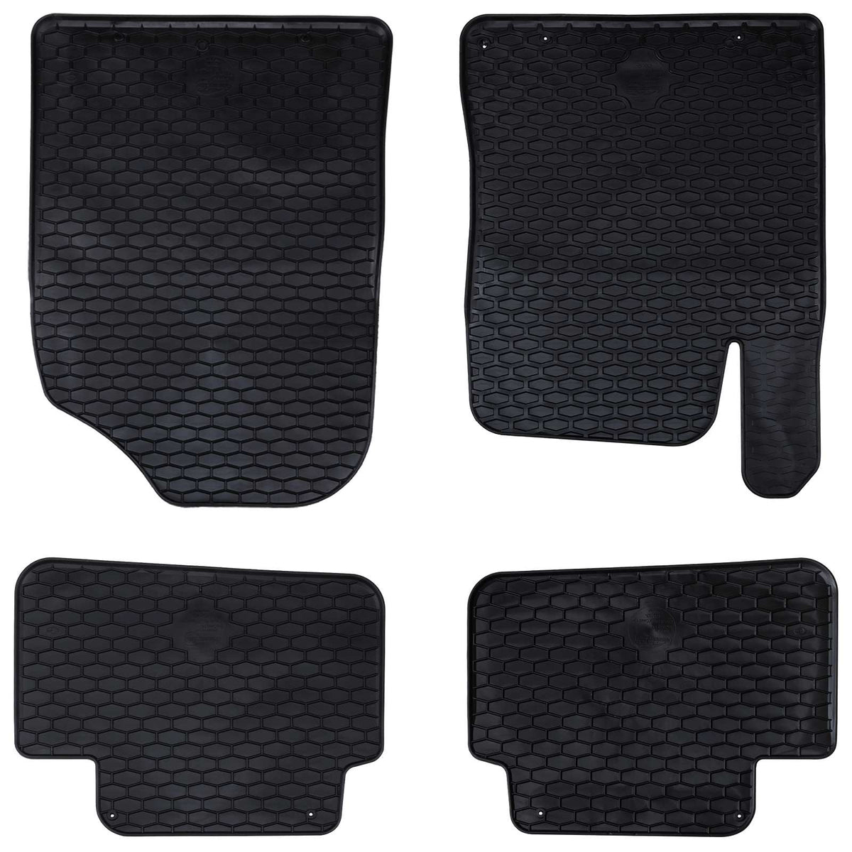 Autobodemmat 4 pcs Zwart geschikt voor Hyundai i30 2017 Rubber is nu te koop bij PeponiXL, paradijselijk wonen!