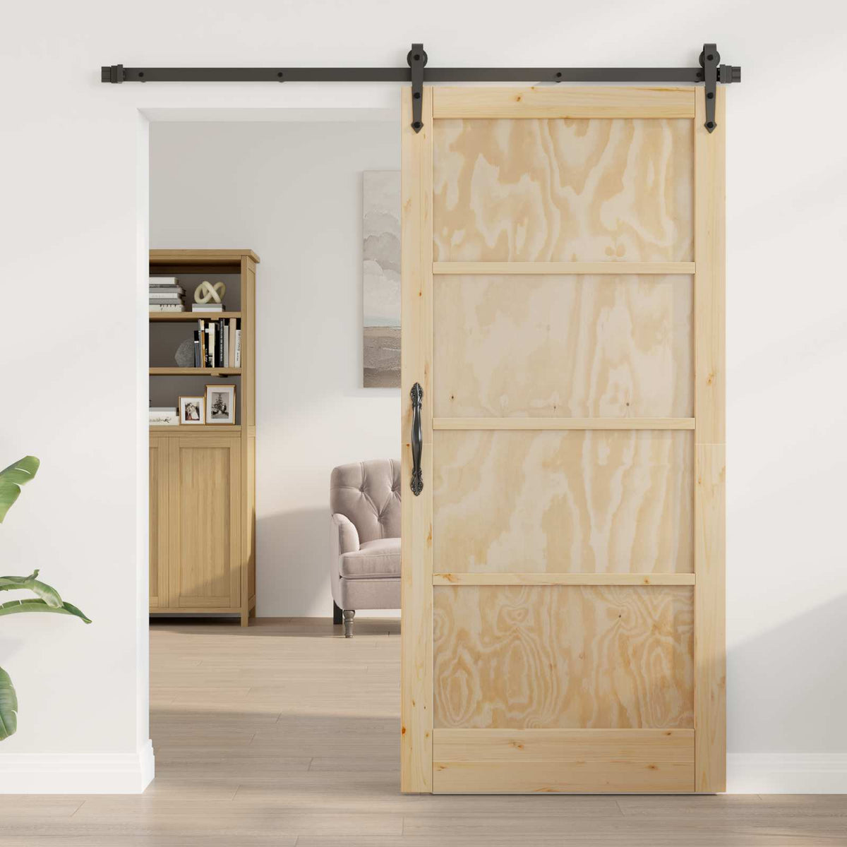 Binnendeur Naturel 93 x 202 cm Multiplex is nu te koop bij PeponiXL, paradijselijk wonen!