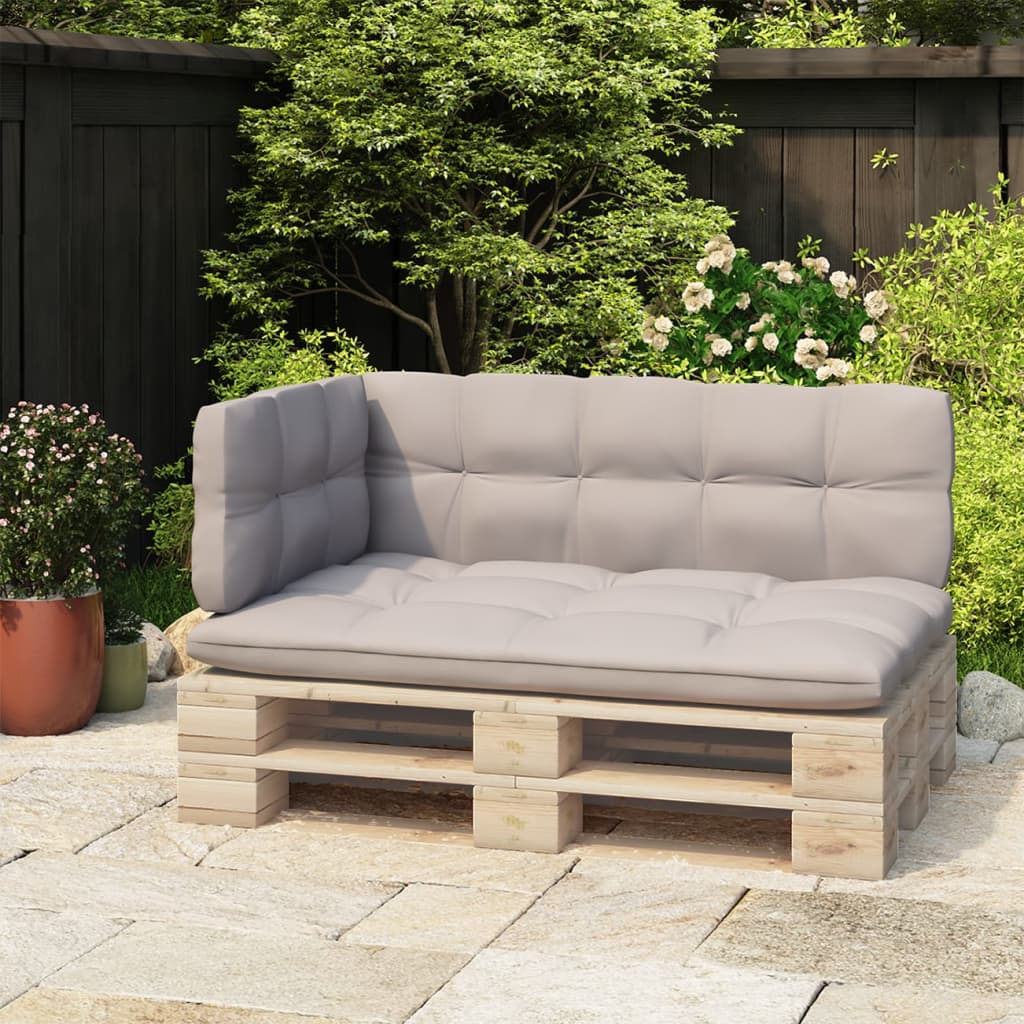 Rugleuning voor palletbank 110 cm ijzer zwart is nu te koop bij PeponiXL, paradijselijk wonen!