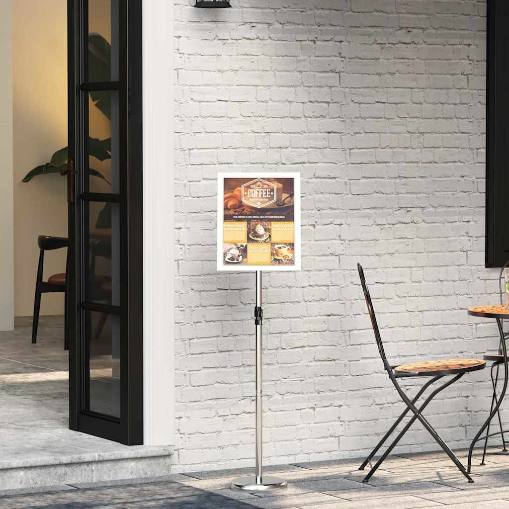 Beurs Displays Zilver 30 x 25 x 128 cm Aluminium is nu te koop bij PeponiXL, paradijselijk wonen!