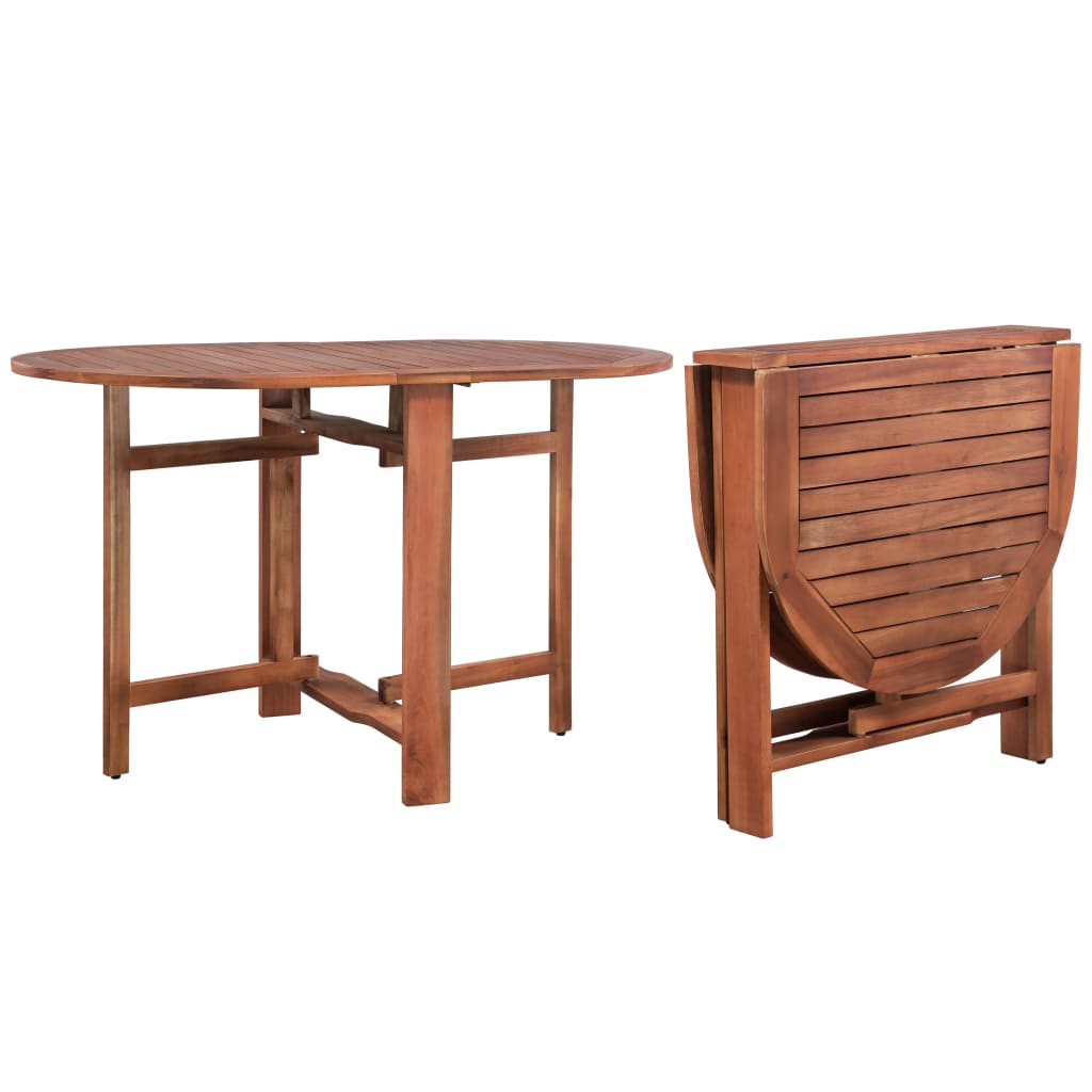 Tuintafel 120x70x74 cm massief acaciahout is nu te koop bij PeponiXL, paradijselijk wonen!