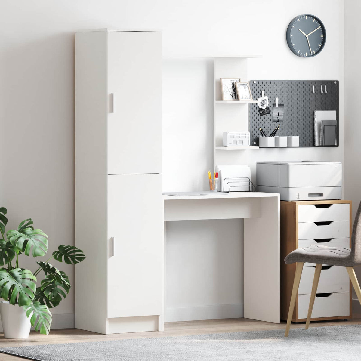 Bureau 2 pcs Wit is nu te koop bij PeponiXL, paradijselijk wonen!