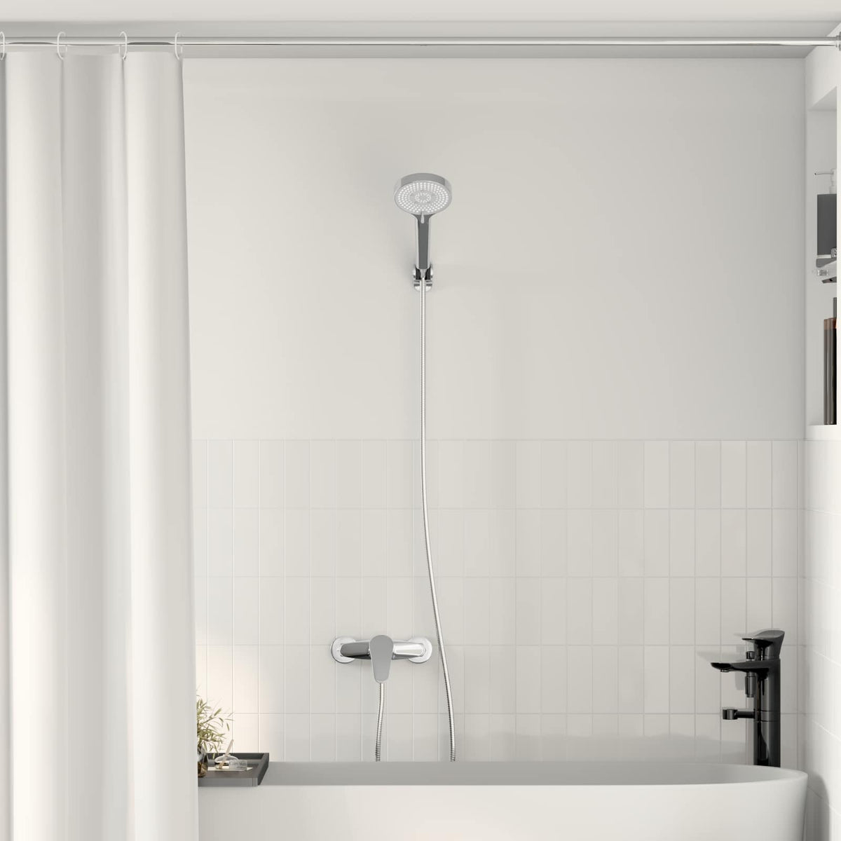Doucheset Chroom G 1 / 2 inch is nu te koop bij PeponiXL, paradijselijk wonen!