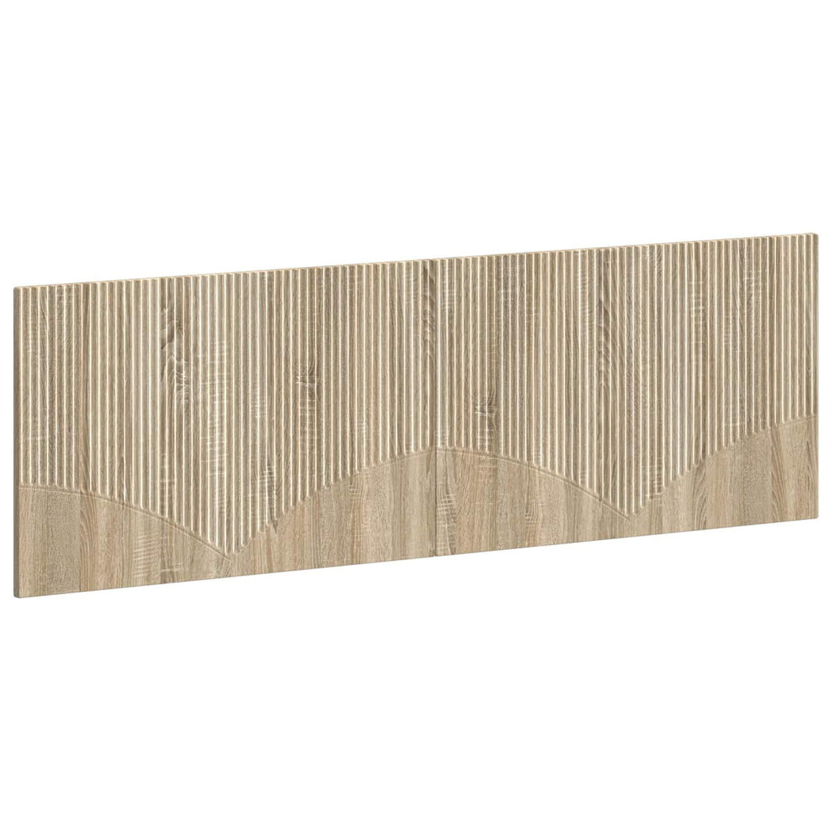 Wandgemonteerd Hoofdeinde HOORN Sonoma Eiken Bewerkt hout is nu te koop bij PeponiXL, paradijselijk wonen!