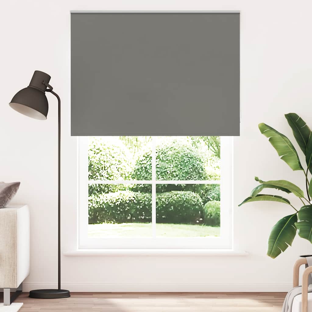 Rolgordijn verduisterend 150x230 cm stofbreedte 146,6 cm grijs is nu te koop bij PeponiXL, paradijselijk wonen!