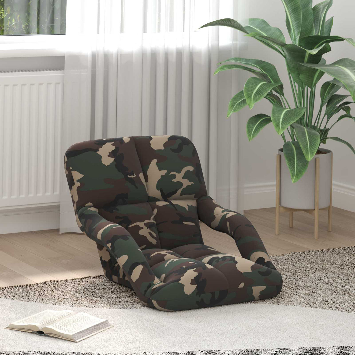 Verstelbare vlo stoelen Legergroen 58 x 62 x 58 cm Stof is nu te koop bij PeponiXL, paradijselijk wonen!