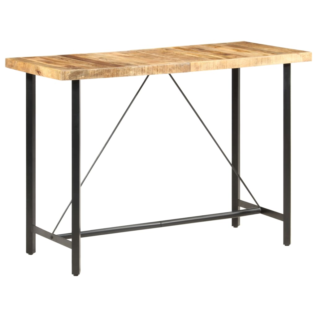 Bartafel 150x70x107 cm ruw mangohout is nu te koop bij PeponiXL, paradijselijk wonen!