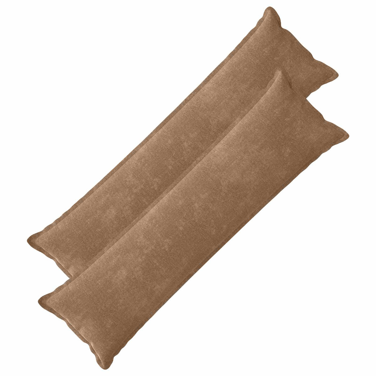 Kussensloop 2 st HOUTEN Bruin 40 x 145 cm Chenille Stof is nu te koop bij PeponiXL, paradijselijk wonen!