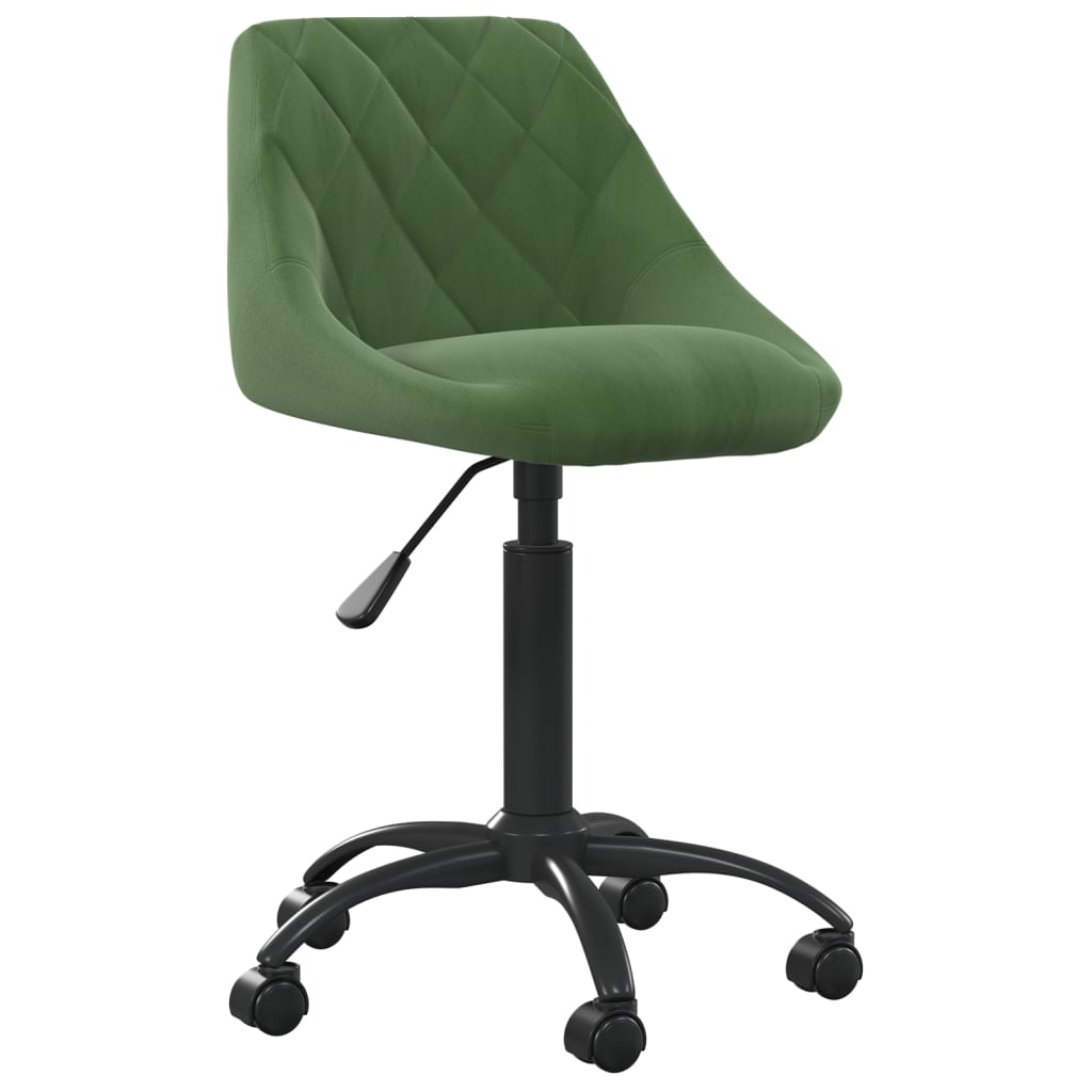 Kantoorstoel fluweel donkergroen is nu te koop bij PeponiXL, paradijselijk wonen!