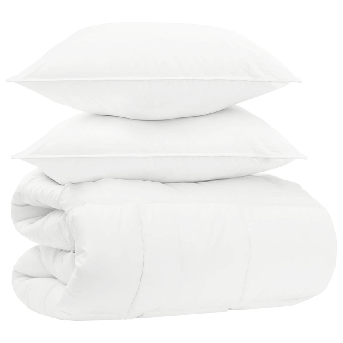 Dekbed set Wit 220 x 240 cm Katoen, Bamboe, Polyester is nu te koop bij PeponiXL, paradijselijk wonen!