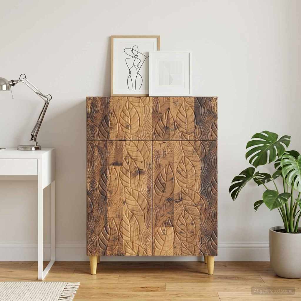 Dressoir Oud hout 66 x 34,5 x 90 cm Bewerkt hout is nu te koop bij PeponiXL, paradijselijk wonen!