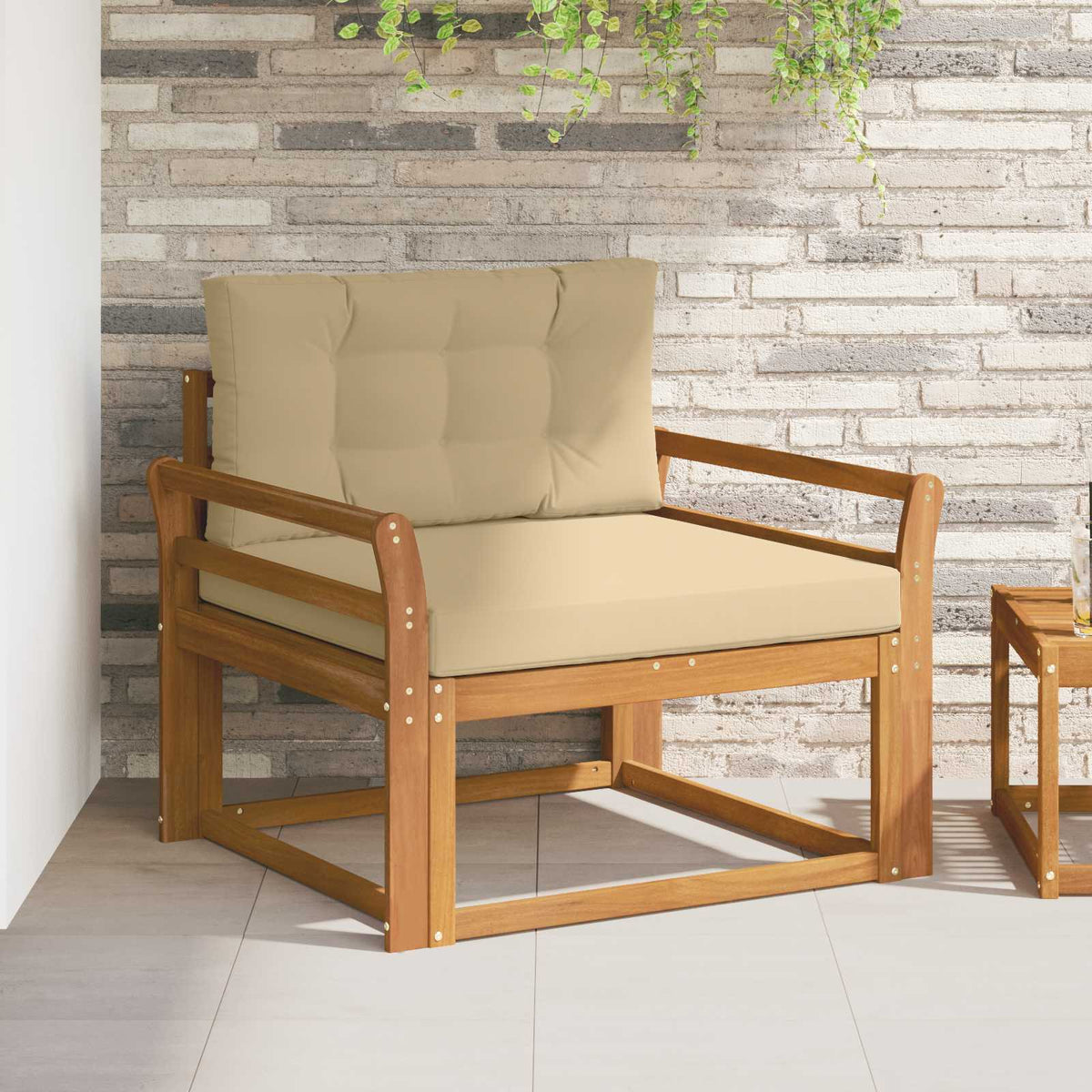 Buiten Midden Sofa Naturel is nu te koop bij PeponiXL, paradijselijk wonen!